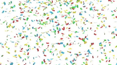 Colorful confetti Video stock 39686953