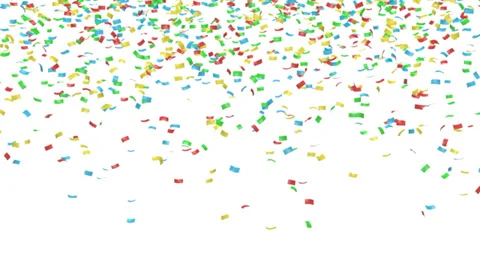 Colorful confetti Stock Footage 39687028
