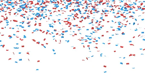 Colorful confetti Stock Footage 39697965