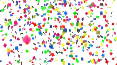 Colorful confetti 스톡 동영상 39716060