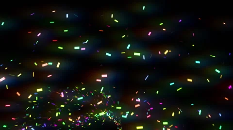 Colorful confetti Stock Footage 57340135
