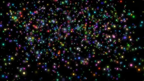 Colorful confetti Stock Footage 76004172