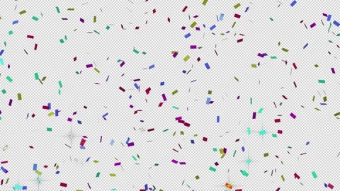 Colorful confetti Stock Footage 202591757