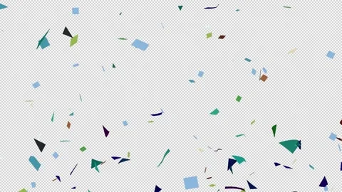 Colorful Confetti Stock-Footage 218295661