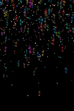 Colorful confetti Stock Illustration