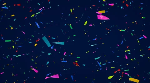 Colorful Confetti Video Background - Slow Motion Vidéo 59659483