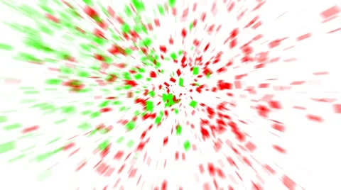 Colorful confetti on white background Stock Footage 63313522
