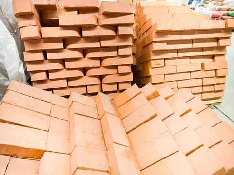 Colorful construction bricks stacked for future building projects 写真素材
