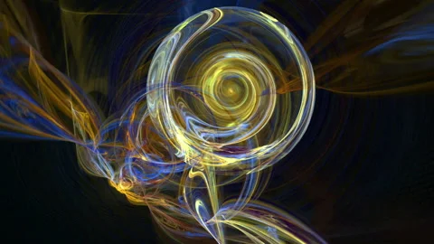 Colorful cosmic pattern abstract motion background Stock-Footage 91145301