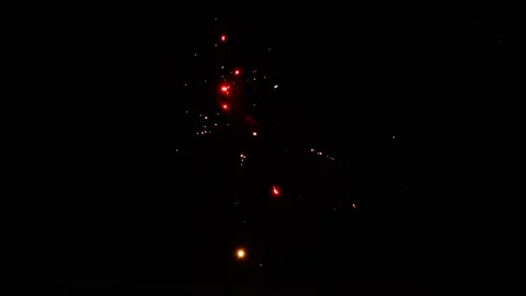 Colorful crackers sparkle Stock-Footage 284252450