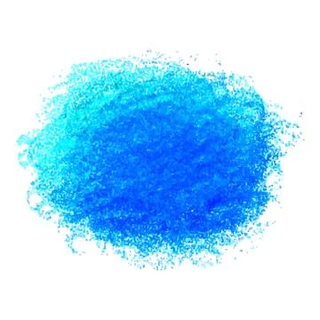 Colorful crayon scribble texture stain isolated on white background Stock Illustration