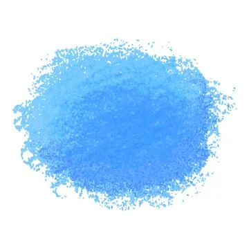 Colorful crayon scribble texture stain isolated on white background Illustrazione stock