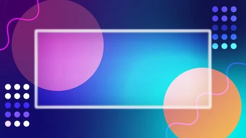 Colorful creative glass morphism background. Modern Frosted Glass UI Frame .. Illustrazione stock