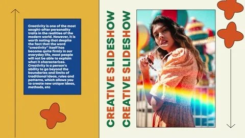 After Effects: Colorful Creative Slideshow for After Effects #237683212
