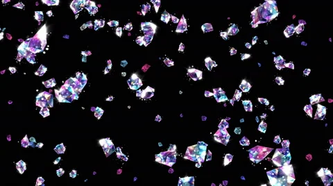 Colorful crystal Stock Footage 66857830
