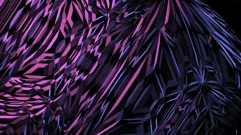 Colorful crystal pattern in motion. Design. Abstract pattern in motion of Illustrazione stock