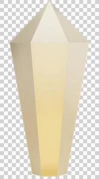 Colorful crystal point Illustrazione stock