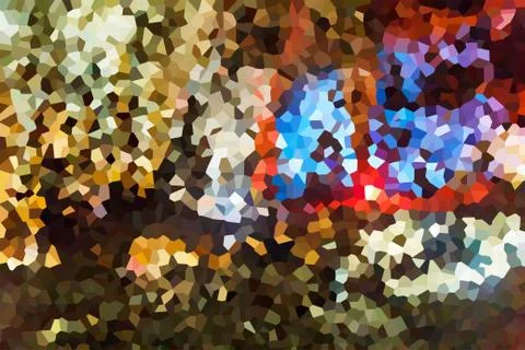 Colorful crystalize texture. Stock Illustration