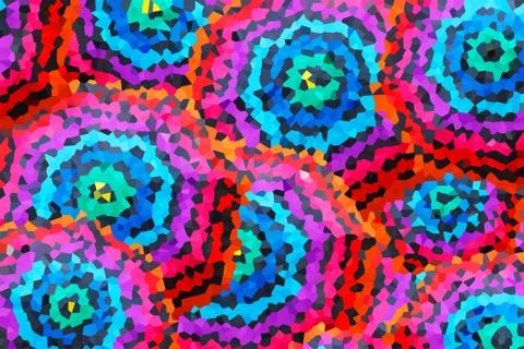 Colorful crystalize texture. Stock Illustration