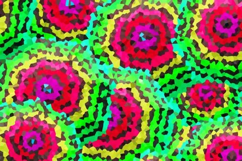 Colorful crystalize texture. Stock Illustration