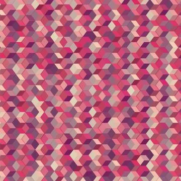 Colorful cube abstract background Stock Illustration