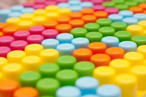 Colorful cubes Stock Photos