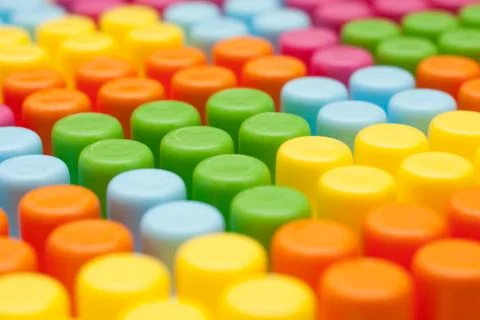 Colorful cubes Stock Photos