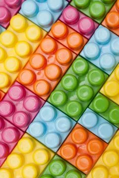 Colorful cubes Stock Photos
