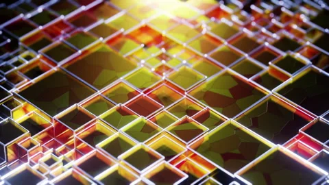 Colorful Cubic 스톡 동영상 197408364