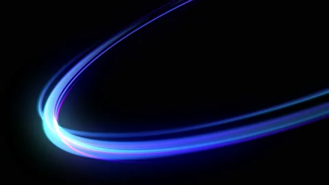 Colorful curve abstract background for creative title screen. Видео 132073159