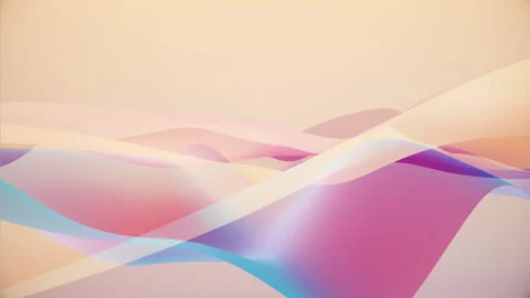 Colorful Curve Gradient Wave Abstract Background Loop Stock Footage 241628560