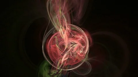 Colorful curves abstract loop motion background Stock Footage 70495703