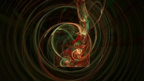 Colorful curves pattern abstract motion background Stock Footage 71000520