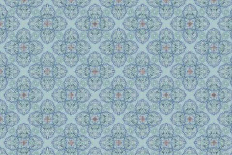 Colorful decorative ornate seamless pattern, textile print or ceramic design Stock Illustration