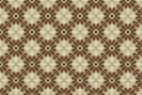 Colorful decorative ornate seamless pattern, textile print or ceramic design Stock Illustration