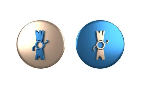 Colorful Decree, paper, parchment, scroll icon icon isolated on white backg.. Stock Illustration