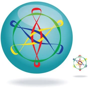 Colorful design element Stock Illustration