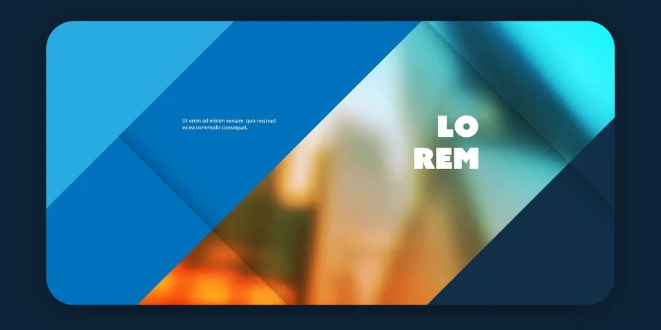 Colorful Design Elements - Header or Banner, Multi Purpose Creative Design .. Stock Illustration