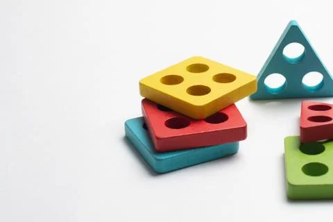 Colorful developing toy for children Stock Photos