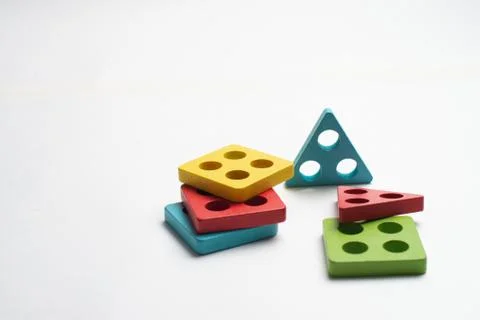 Colorful developing toy for children Stock Photos