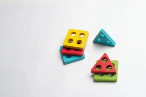 Colorful developing toy for children Stock Photos