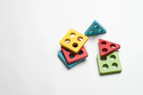 Colorful developing toy for children Stock Photos