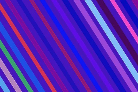Colorful diagonal lines abstract background with vibrant shades Illustrazione stock