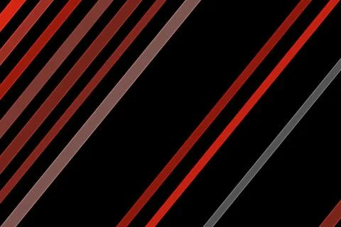 Colorful diagonal lines on black background abstract design Stock Illustration