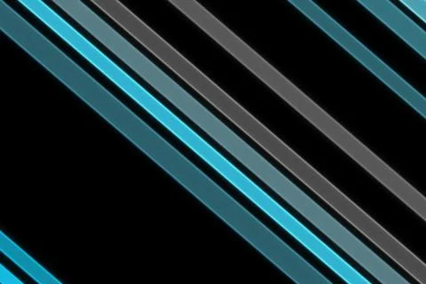 Colorful diagonal lines on black background Stock Illustration