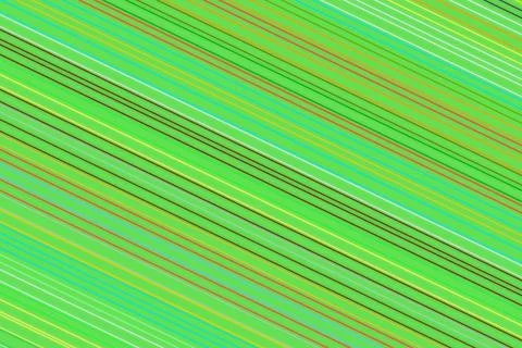 Colorful diagonal lines pattern in shades of green and yellow Stock Illustration
