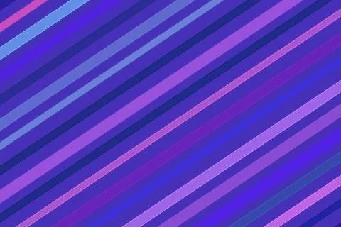 Colorful diagonal lines pattern with vibrant purple and blue Stock Illustration