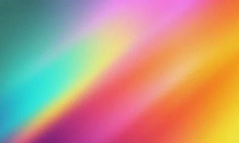 Colorful diagonal spectrum gradient background with a subtle grainy texture Illustrazione stock