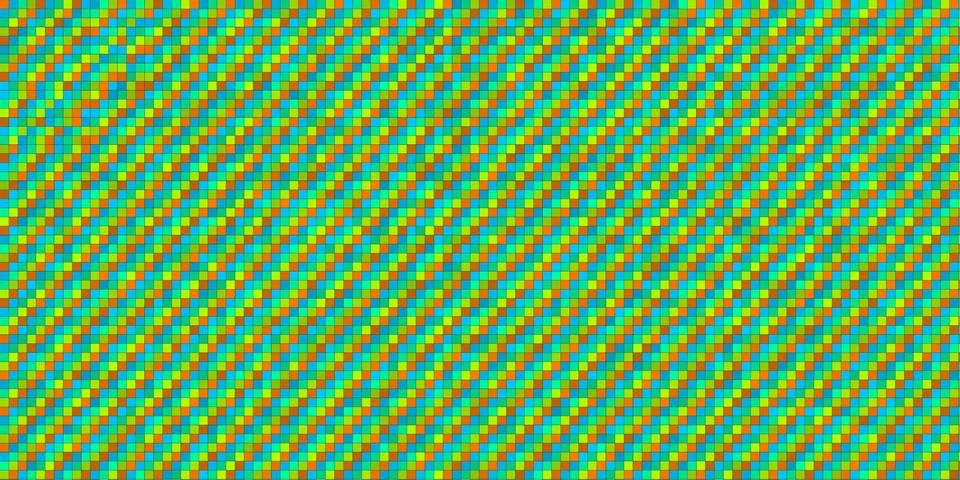 Colorful diagonal striped pattern with pixel texture Stock Illustration