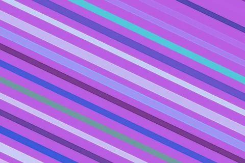 Colorful diagonal striped pattern with purple and blue tones Stock Illustration